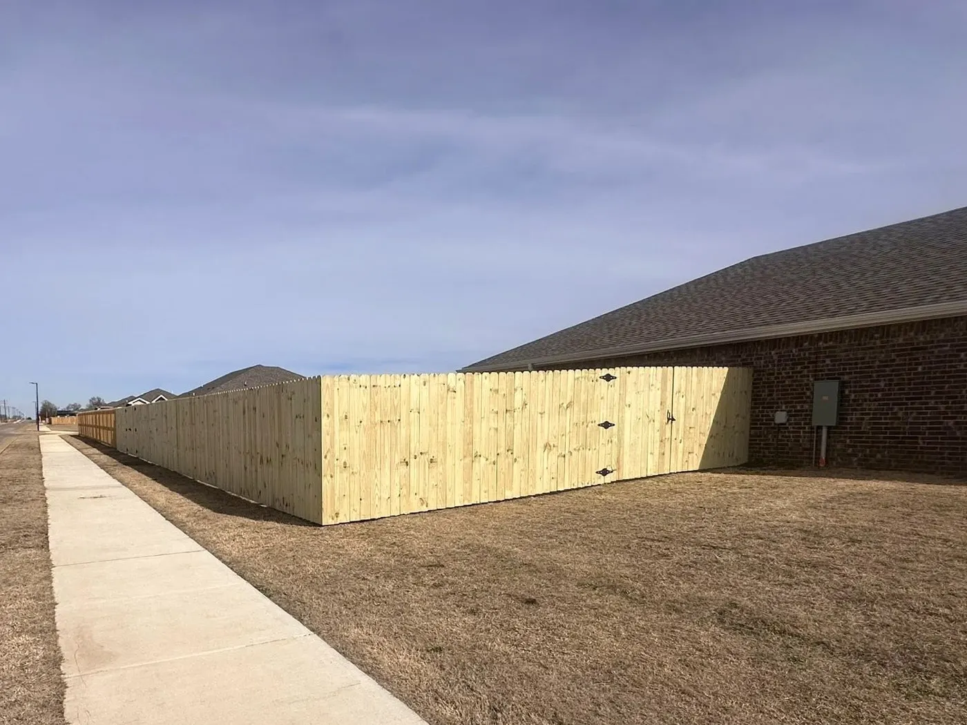 Wood Privacy Fence